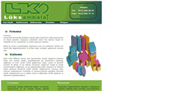 Desktop Screenshot of luksambalaj.com